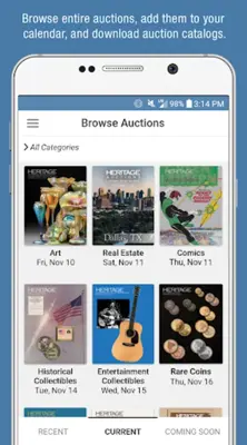 Heritage Auctions android App screenshot 3